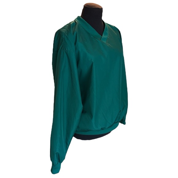 Augusta Sportswear Green Micro Poly Lined Golf Windshirt Mens size Small - Picture 3 of 10